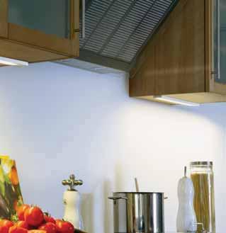 features: only 12 mm thickness; no visible luminous spots; colour appearance adjustable between approx.