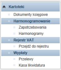 Kartoteki wówczas w polu Kod FK pojawi się gwiazdka. Pole opisujące kod, zostanie wypełnione automatycznie po wyborze typu dokumentu z listy wartości.