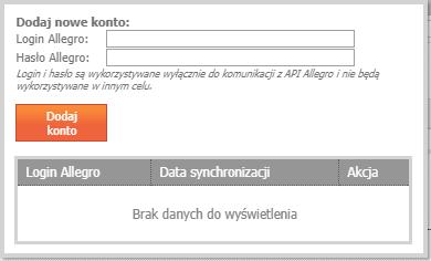 WebTrucker instrukcja obsługi v. 2.4 14 Po zalogowaniu widać wszystkie sprzedane przedmioty, które posiadają wypełniony formularz dostawy. WAŻNE! System nie przechowuje archiwalnych aukcji.