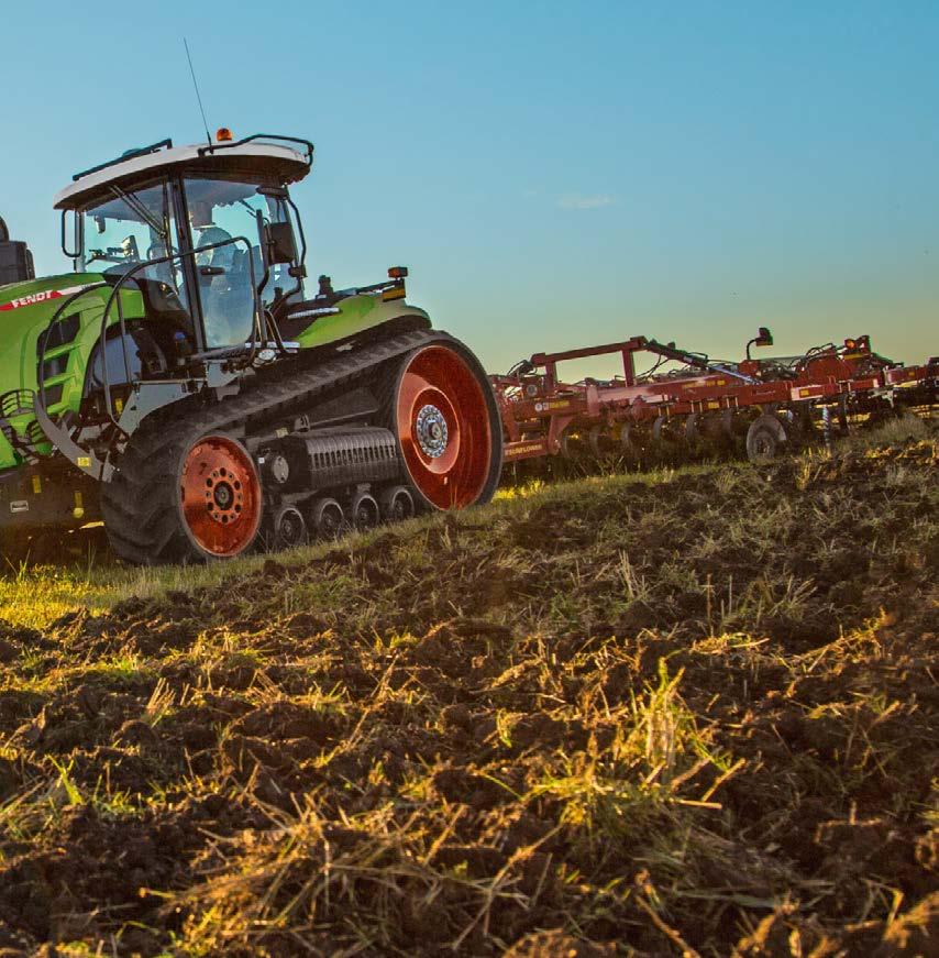 Ciąnik Fendt 1100 MT to owo zdobywaneo przez ałe dziesięioleia doświadzenia, proesu iąłeo dopraowywania konstrukji i pranienia pomaania
