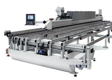 IDEALNA INTEGRACJA Z PRZEPŁYWAMI PRODUKCYJNYMI Biesse jest w stanie zapewnić