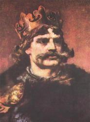 PIASTOWIE BOLESŁAW CHROBRY (992 1025) pierwszy król Polski 1025 utrzymywał dobre stosunki z cesarzem Ottonem III wyraził zgodę na misję biskupa Wojciecha w Prusach 997 r.