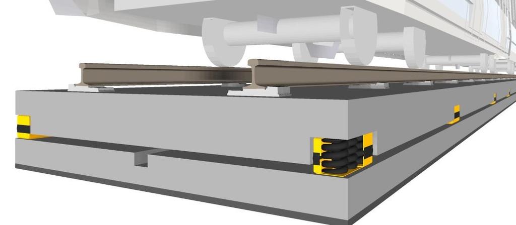 Dwusprężynowe wibroizolatory KY rys. 3 oferowane są o współczynniku sprężystościw kierunku: pionowym w zakresie 10,84-13,26 kn/mm, poziomym w zakresie 13,83-9,86 kn/mm.