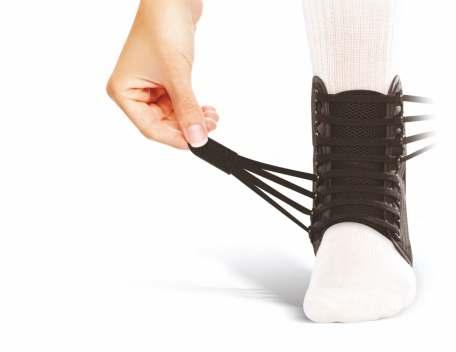 Orteza-stabilizator stawu skokowego Stabilizing Speed Pro NFZ: J. Zaprojektowany, aby zaspokoić potrzeby wymagających sportowców.