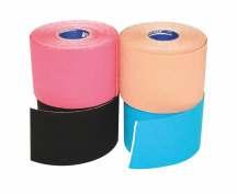 Wymiar Liczba rolek w opakowaniu Kod produktu 7 cm x 27 m 48 50-27530 Tapy Victor Sport K-Tape posiadają innowacyjną budowę warstwy samoprzylepnej, która dzięki