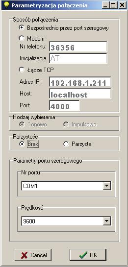 Rys. 7b. Diagram podglądu i konfiguracji parametrów opcje dostępne w przekaźnikach od wersji v2.xx. OPROGRAMOWANIE UŻYTKOWE. Instalacja i uruchomienie programu.