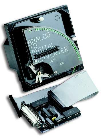 MEADC P R O J E elektroniczno elektromechaniczny K T Y przetwornik A/C do komputera PC MEADC elektroniczno elektromechaniczny przetwornik A/C do komputera PC kit AVT 499 Wiosenne nastroje umoøliwi³y