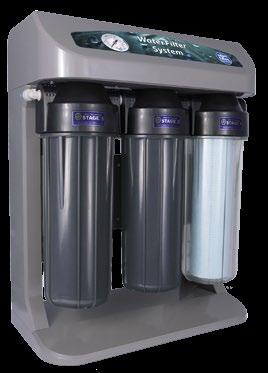 7-stopniowy system RO jest wolnostojącym systemem filtrów, który zapewnia optymalną ochronę przed ponad 1000 różnych rodzajów zanieczyszczeń.