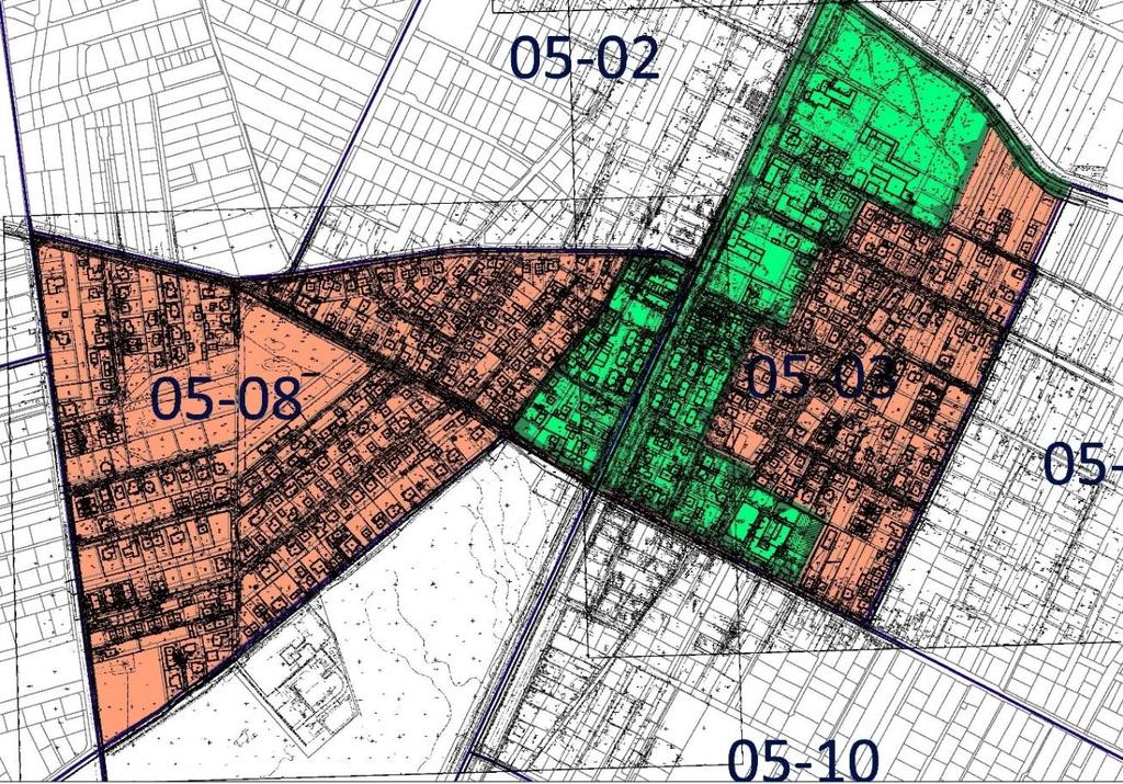 1. Podobszar Rewitalizacji Kompleks Urbanistyczny Osiedla Robotniczego Braci Brigsów Lokalizacja obszaru: jednostki delimitacyjne 05-03; 05-08.