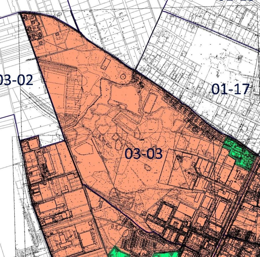 5. Podobszar Rewitalizacji Grunwaldzka Lokalizacja obszaru: jednostka delimitacyjna 03-03 Powierzchnia obszaru: 1,42 ha Liczba mieszkańców obszaru: