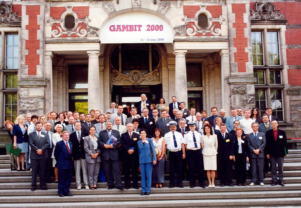 Uczestnicy Międzynarodowej Konferencji Gambit 2000 (Zintegrowany Program Bezpieczeństwa Ruchu
