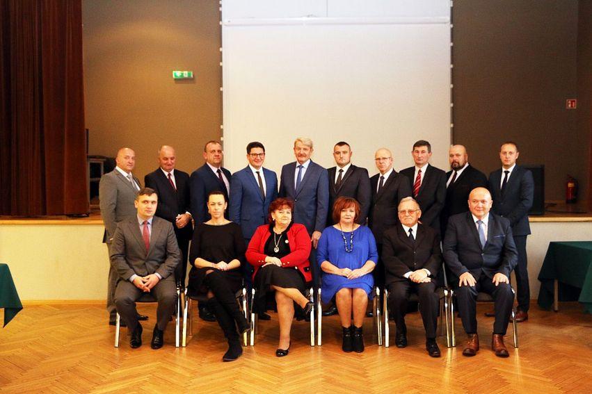 W październiku na stanowisko Wójta Gminy Psary ponownie został wybrany Tomasz Sadłoń,