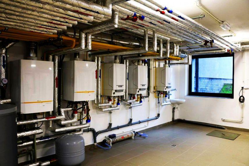 W budynku wymieniono instalacje elektryczne,