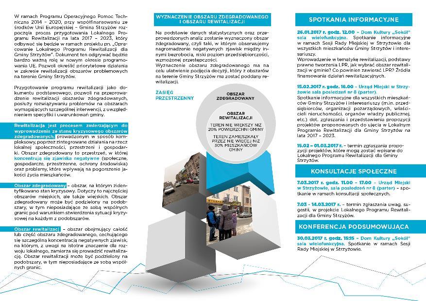 Prace nad przygotowaniem Planu, jak również wdrażanie (realizacja) programu oparte są na współpracy ze wszystkimi grupami interesariuszy, w tym szczególnie ze społecznością obszarów rewitalizacji,