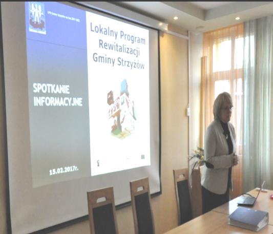 1. Prezentacja założeń Lokalnego Programu Rewitalizacji Gminy a) Prezentacja propozycji