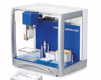 22 23 Liquid Handling Liquid Handling SELECTION GUIDE SELECTION GUIDE Model epmotion 5070 epmotion 5070f epmotion 5073l epmotion 5073m Strona(y) 85 85 86 86 Wymiary (S G W) 65 48 63 cm / 26 19 25 in