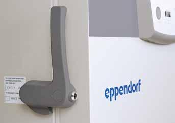 268 269 Zamrażarki ULT Eppendorf ULT-FREEZERS Otwieranie powinno wymagać