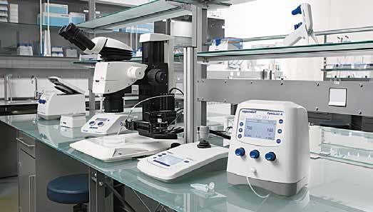 292 293 Cell Handling Cell Handling FemtoJet 4i i FemtoJet 4x Kapilary do transferu komórek Zarówno FemtoJet 4i jak i FemtoJet 4x można łatwo połączyć z wieloma rodzajami mikromanipulatorów, jednakże