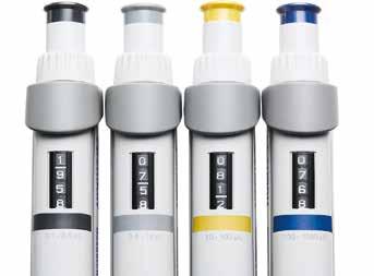 28 29 Liquid Handling Liquid Handling PIPETTING Eppendorf Research plus Eppendorf Research plus Pipety wielokanałowe Wykonuj swoje procedury jeszcze szybciej!