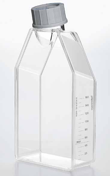 306 307 Cell Handling Cell Handling Eppendorf Cell Culture Flasks Opis Kolby są zalecane do długoterminowej hodowli komórek wykazujących duży wzrost i zapewniają najlepszą ochronę przed