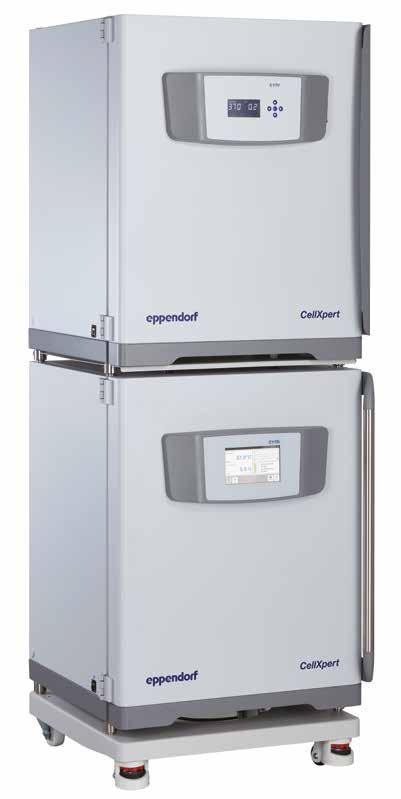 nawilżająca, stal nierdzewna P0628-6140 116,00 CO 2 INCUBATORS Nawet o 25 % więcej przestrzeni: Konstrukcja bez wentylatora, sprytny system statywów oraz innowacyjna izolacja zapewniają maksimum