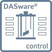 sterowanie bioprocesem za pomocą komputera PC, laptopa i netbooka lub za pomocą aplikacji DASGIP iapp za pomocą urządzeń iphone, ipod touch i ipad DASware analyze > Bezproblemowa integracja