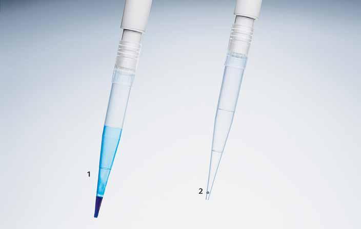 54 55 Liquid Handling Liquid Handling PIPETTE TIPS ept.i.p.s. LoRetention Opis Końcówki do pipet ept.i.p.s. LoRetention oraz końcówki ep Dualfilter T.I.P.S. LoRetention z filtrem nadają się szczególnie dobrze do próbek zawierających detergenty.