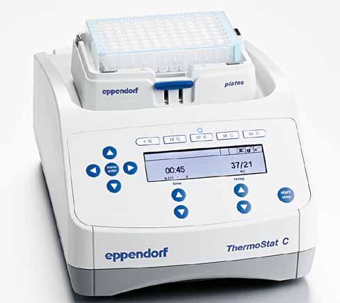106 107 Eppendorf ThermoStat C Eppendorf SmartBlock MIXERS AND HEATERS Opis Wiele eksperymentów wymaga bardzo dokładnego przeprowadzania etapów szybkiego ogrzewania lub chłodzenia.