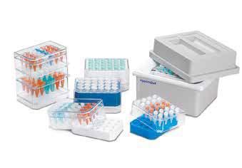 Mieści maksymalnie 24 mikroprobówki (np. 0,5 ml lub 1,5 ml/2,0 ml), zapewniając dużą elastyczność > > Dostępne dwie wersje IsoPack (wkład chłodzący): Biały utrzymuje 0 C do 6 godzin.