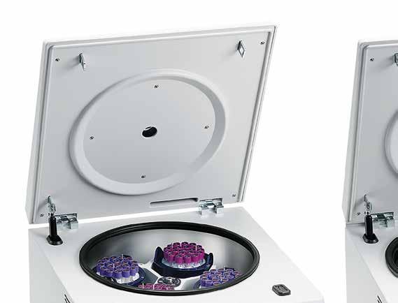 głębokodołkowych. Centrifuge 5810/5810 R to wydajne urządzenie dla laboratoriów pracujących ze średnią liczbą próbek.