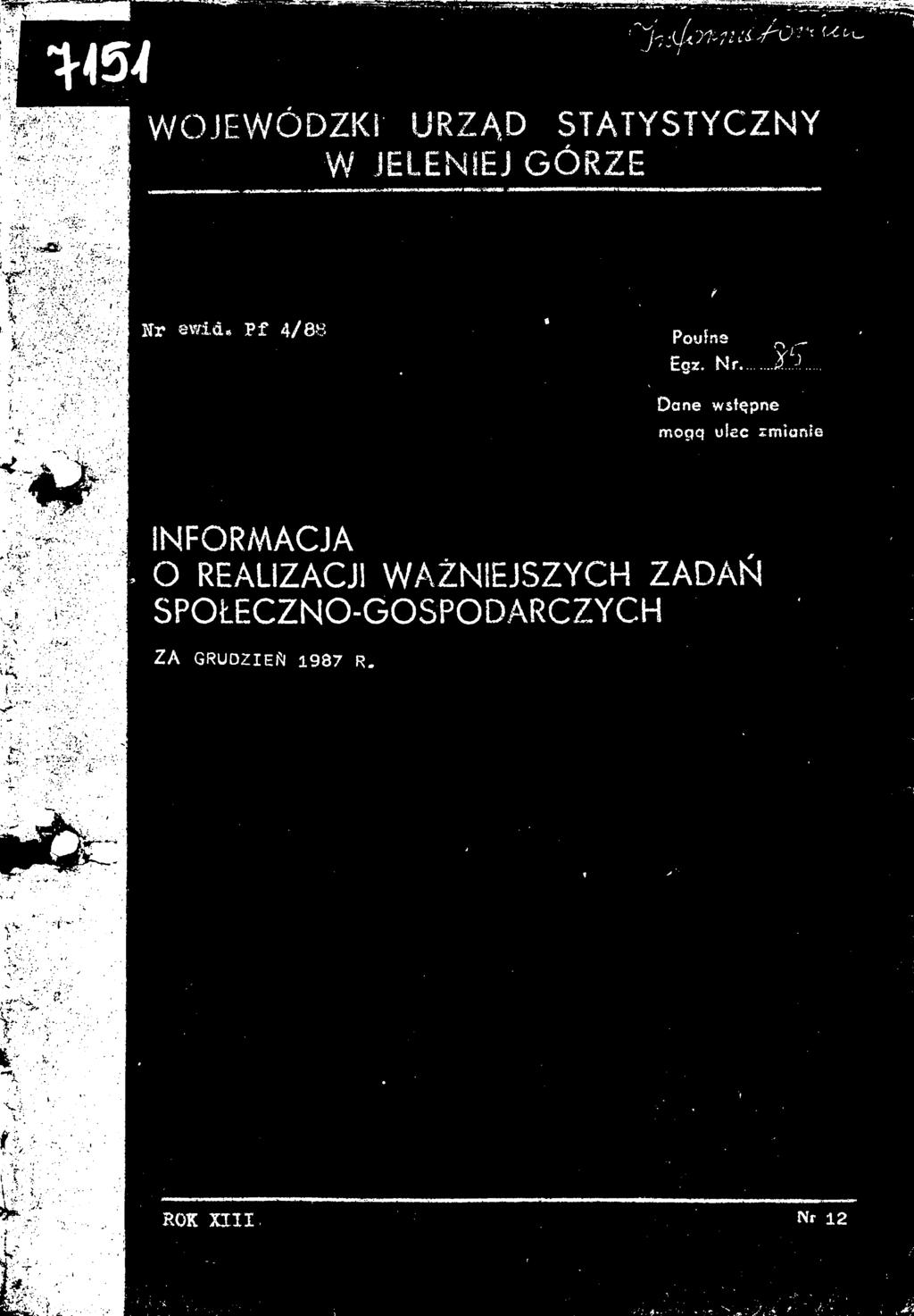 REALZACJ WAŻNEJSZYCH ZADAŃ
