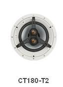 CB8 (zielony). Waga 2,72 kg 790 zł CT280 CT180-T2 Pasmo przenoszenia 50Hz 30kHz, impedancja 6 Ohm, czułość 90 db maksymalne SPL 111,6 dba, Moc 120 Wat, Przetworniki: 8 C-CAM basowy 1 tweeter C-CAM.
