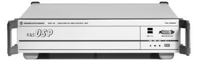 IV.2.4 Skaner radiowy TETRA Rysunek 5 TSMW Universal Radio Network Analyzer, Scanner for drive tests and I/Q streaming Rohde&Schwarz IV.2.5 Noszony zestaw badaniowy TETRA Do tzw.