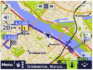 2. Mapa do nawigacji satelitarnej 3.