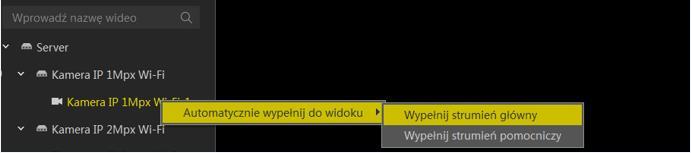 6) Po wejściu w zakładkę [Na żywo], po lewej stronie powinny