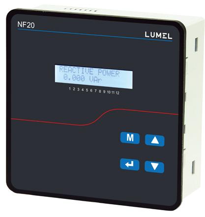 Bezpieczeństwo regulator w wykonaniu 96x96 mm regulator w wykonaniu 144x144 mm NF20 - egulato MOcy bienej Programowalne parametry czasu załączania/wyłączania i czas rozładowania.