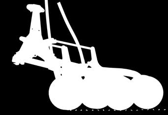 Równomierne rozłożenie ziarna 2 1 2 Max 120 kg nacisk redlicy Prowadzenie w równoległoboku dla uzyskania dokładnej i jednolitej głebokości wysiewu.