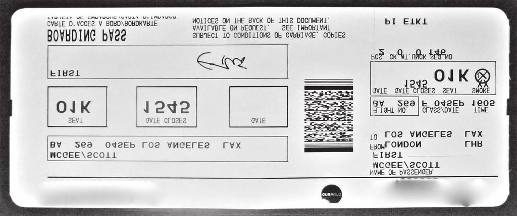 Zadanie 15. Boarding card w transporcie lotniczym oznacza A. rezerwację. B. bilet lotniczy. C. kartę pokładową. D. kartę bezpieczeństwa. Zadanie 16.