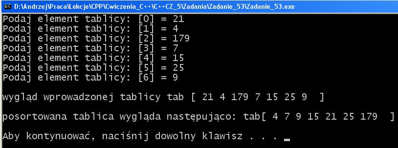 21 Opis algorytmu sortowania przez wstawianie Zasada działania tego algorytmu jest często porównywana do porządkowania kart w wachlarz podczas gry.