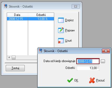 terminalach mobilnych możliwe jest prowadzenie windykacji