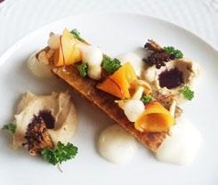 57 Karp zatorski w piernikowej panierce, purée z fasoli, chips ze skóry karpia 120 Anna Zarzycka, Maciej Nieć Zespół Szkół nr 7 im.