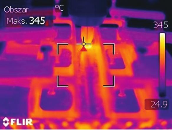 Heat propagation during FSW welding W celu ukazania wpływu