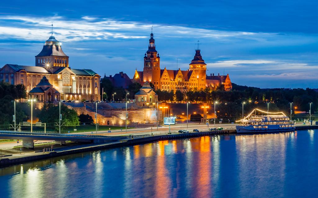 do 00m - Przystanki autobusowe - Przystanki tramwajowe - Novotel Centrum **** - Sklepy i restauracje - Pierwszy Urząd Skarbowy - Hotel Ibis ** - Bank ING do