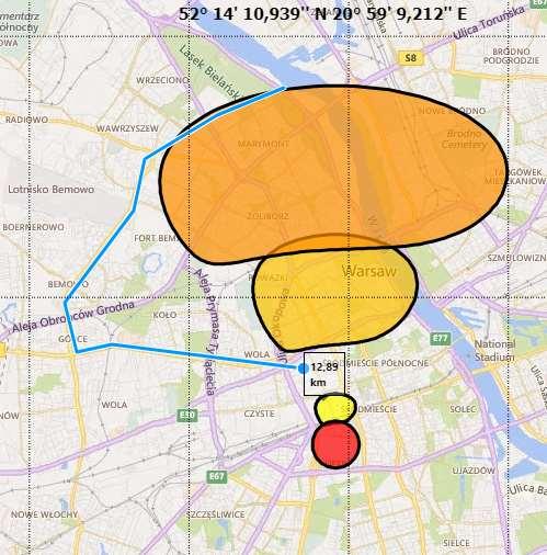 Mapowe narzędzia analityczne narzędzia pomiarowe (liniowe i obszarowe)