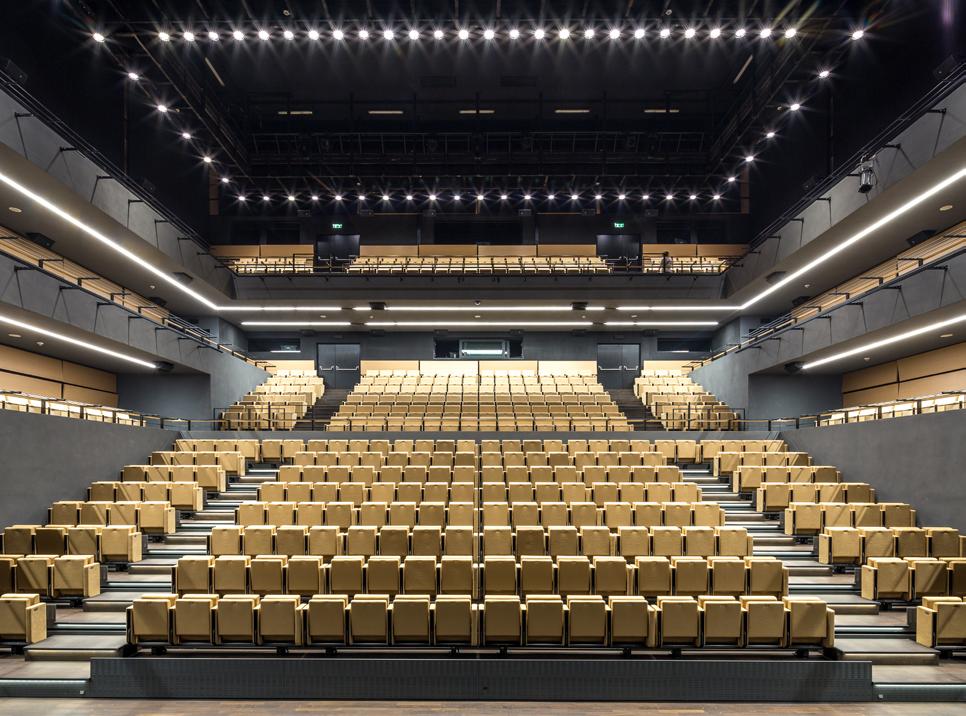 SALA S SALA TEATRALNA Sala Teatralna to druga pod względem wielkości sala w ICE Kraków.