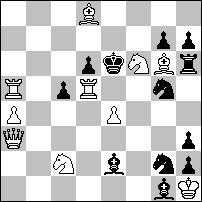Sd7# 1 G:f5a 2.Sd7+ K:e6 3.Gf8# 1 S:c5! b 1.H:b5! ~ 2.Sd7# 1 G:f5 a 2.We4+!! A (2.f4+? g:f4+!, 2.Wh:g5? S:c5! b) G:e4 3.f4# 2 d:e4 3.Sc4# B 1 S:c5 b 2.Sc4+!!B (2.We4+? S:e4+; 2.