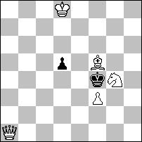1 pochwała Wasilij MALIUK & Rauf ALIOVSADZADE e) 1.Wd1? Ke5 2.Sg6+ Ke6 3.Gd7# 1 K:e7! 2 pochwała Grigorij ATAJANC 3 pochwała S. JAVADZE, V. ZAMANOW W.