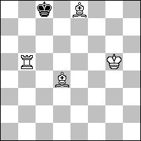 4 pochwała - nr 1502 - Władimir KUZMICZEW Dobra miniatura. Subtelny wybór pola wstępu. 1.Hh1?-tempo Kg3 2. Hh2+ K:f3 3.Hf2# 1 Kg5 2.Hh6+ K:f5 3.Hf6# 1 K:f5 2.