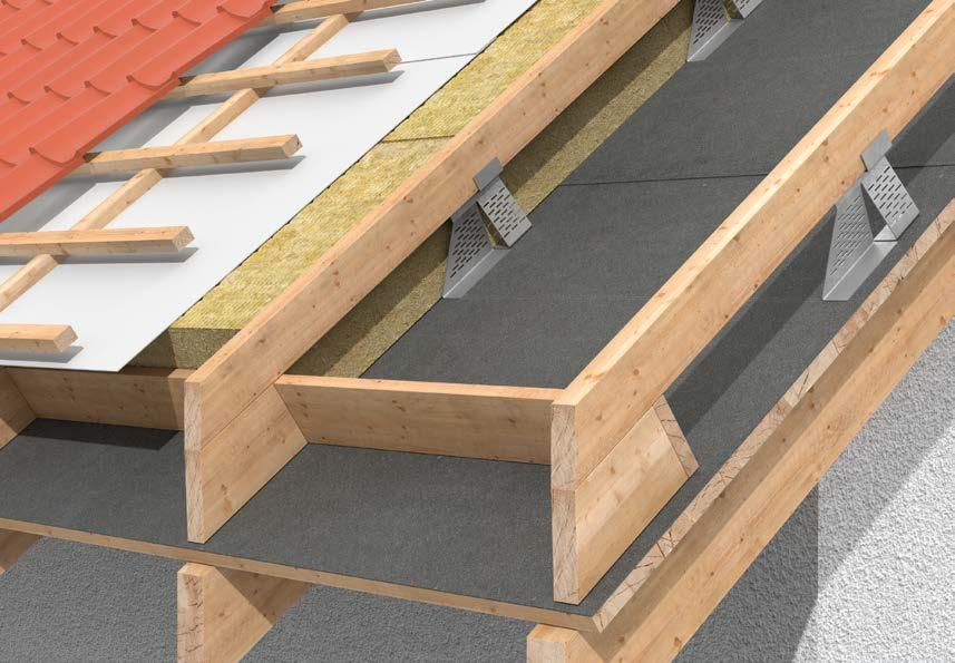 Izolacja poddasza użytkowego w systemie izolacji nakrokwiowej ROCKWOOL 8 7 6 5 4 3 2 1 Opis produktu: TOPROCK SUPER s. 32 SUPERROCK s.