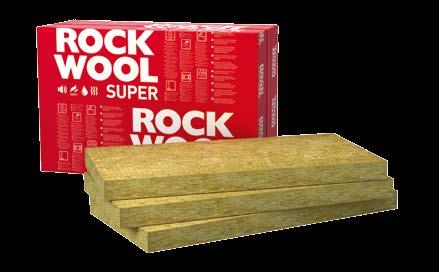 SUPERROCK OPIS PRODUKTU KOD WYROBU NORMA CERTYFIKAT CE ZASTOSOWANIE PARAMETRY TECHNICZNE Płyty ze skalnej wełny do izolacji termicznej i akustycznej. MW-EN 13162-T2-WS-WL(P)-AW0,75-MU1 dla grub.